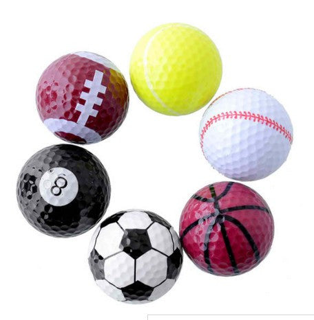 Assorted Creative Champion Sports Golf Double Balls