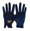 Dark Blue Micro Fiber Wearable Left Right Golf Glove