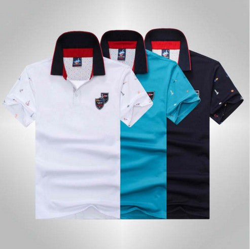 Brand T Shirt For Men Cotton Short Sleeve T shirt Golf