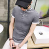 Korean Slim Fitted Breathable Cotton Golf Shirts